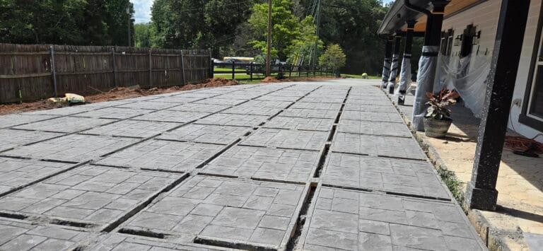 Stamped Concrete shown, to model the beautiful work Rodriguez Innovation Concrete does.